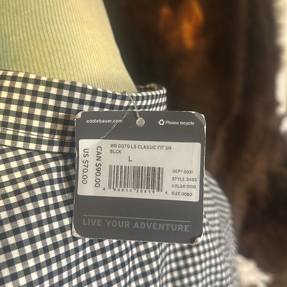 Eddie Bauer travex shirtL (4500) NWT - Picture 6 of 7